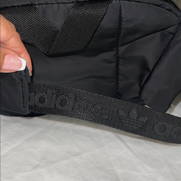 ADIDAS ORIGINALS SPORT WAIST or Cross body PACK Black and White 2 pouch Unisex - Picture 8 of 16